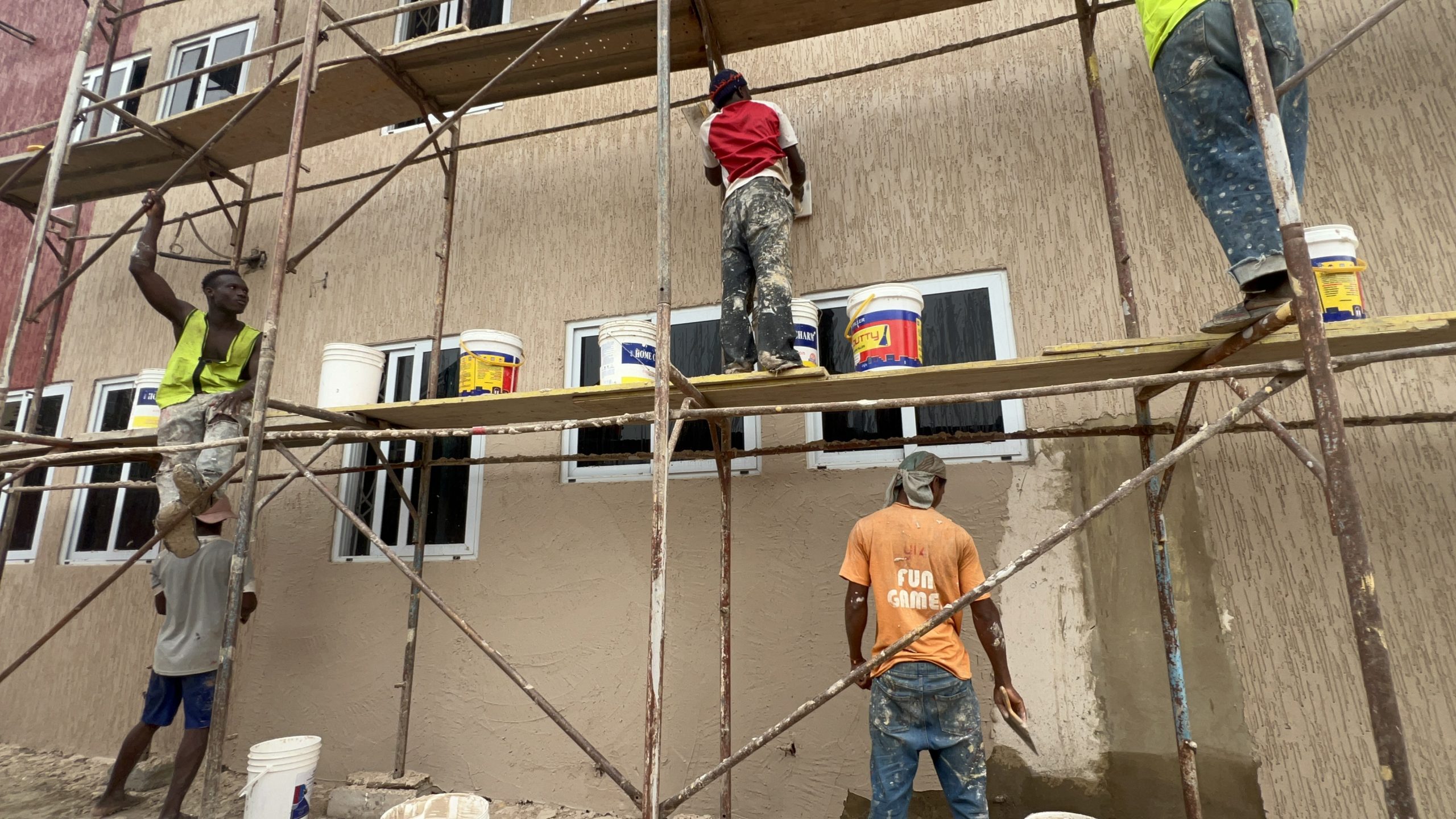 Graffiato Paint Supplier in Tema Accra Ghana
